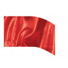 Metallic Lame' Flag  RED